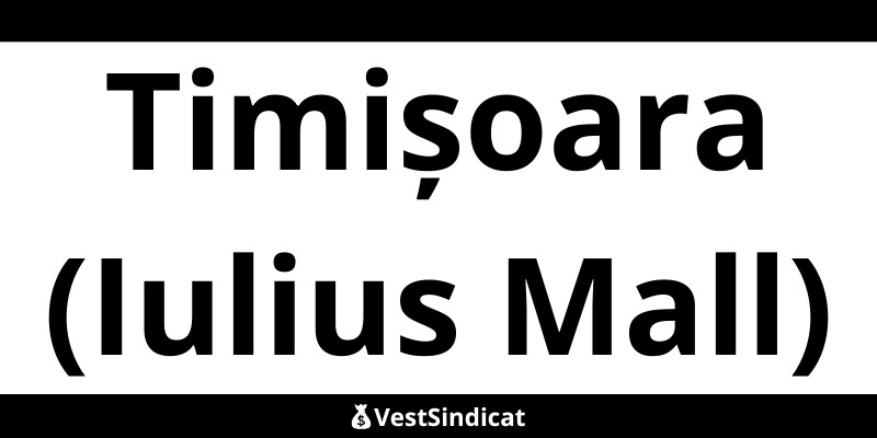 Locații Western Union Timișoara (Iulius Mall - Selgros)  Program non-stop