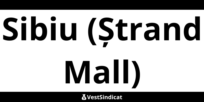 Locații Western Union Sibiu (Ștrand Mall)  Program non-stop